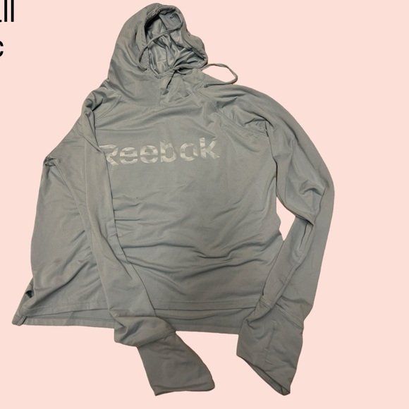 Reebok Light blue Pullover Hoodie - Picture 1 of 1